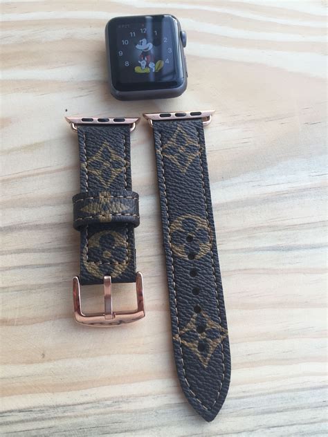 louis vuitton smartwatch strap|authentic louis vuitton strap.